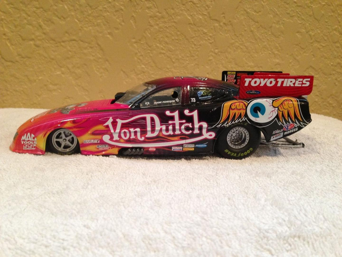 FRANK PEDREGON 2006 VON DUTCH 1:24 FUNNY CAR NHRA DIECAST – All