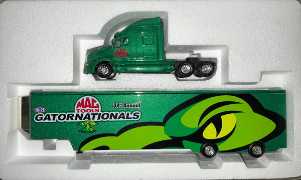 34th ANNUAL 2003 GATORNATIONALS 1:24 NASCAR DIECAST HAULER/TRANSPORTER - Action Collectables