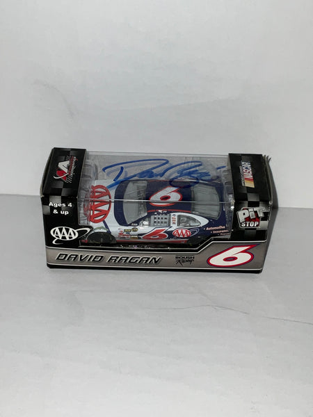 DAVID RAGAN 2007 AAA AUTOGRAPHED 1:64 NASCAR DIECAST - Motorsports Authentics