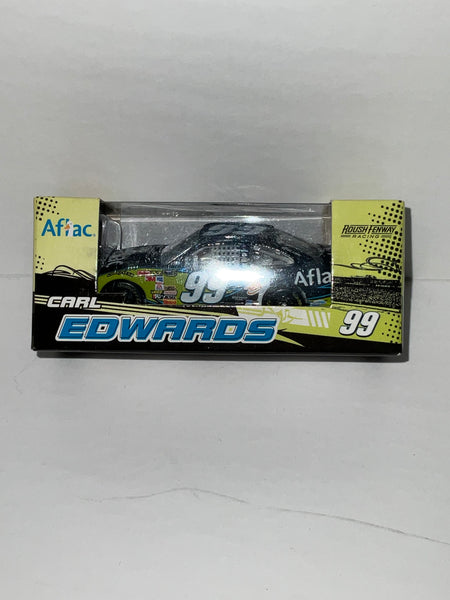 CARL EDWARDS 2009 AFLAC AUTOGRAPHED 1:64 NASCAR DIECAST - Action Racing Collectables
