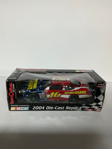 GREG BIFFLE 2006 NATIONAL GUARD AUTOGRAPHED 1:24 NASCAR DIECAST - Team Caliber