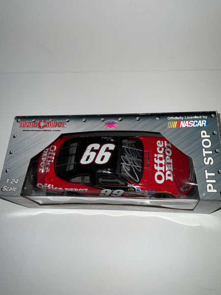 CARL EDWARDS 2006 OFFICE DEPOT AUTOGRAPHED 1:24 NASCAR DIECAST - Team Caliber