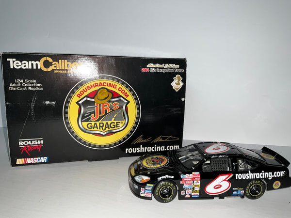 MARK MARTIN and JACK ROUSH2001 JR'S GARAGE AUTOGRAPHED 1:24 NASCAR DIECAST - Team Caliber Owner's Series