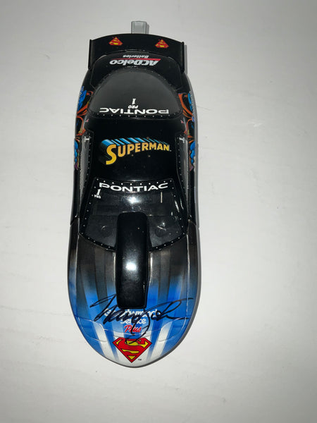 WARREN JOHNSON 1999 SUPERMAN AUTOGRAPHED 1:24 NHRA STOCK CAR DIECAST - Action Racing Collectables