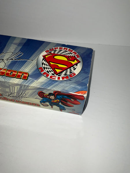 WARREN JOHNSON 1999 SUPERMAN AUTOGRAPHED 1:24 NHRA STOCK CAR DIECAST - Action Racing Collectables