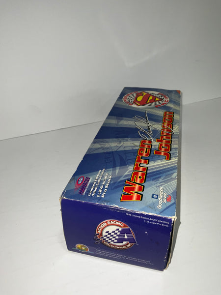 WARREN JOHNSON 1999 SUPERMAN AUTOGRAPHED 1:24 NHRA STOCK CAR DIECAST - Action Racing Collectables