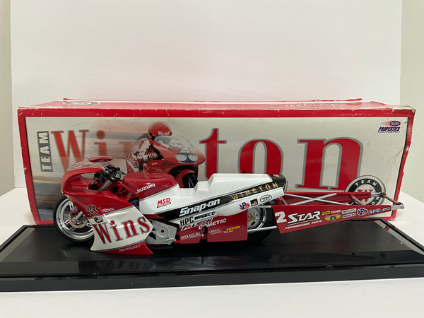 ANGELLE SEELING 1999 WINSTON 1:9 NHRA DIECAST PRO STOCK BIKE - Action Racing Collectables