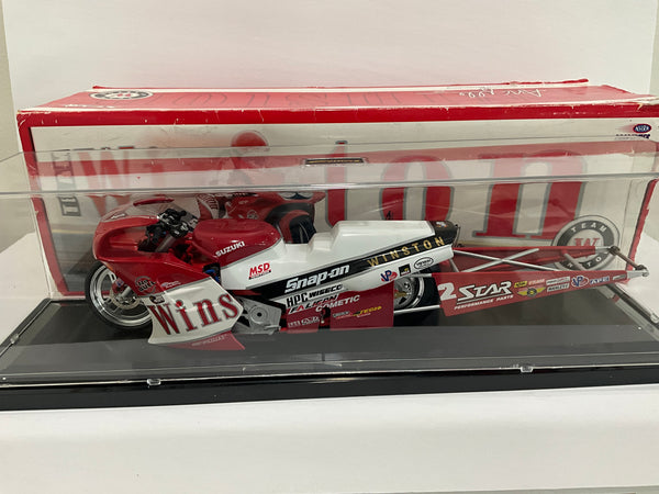 ANGELLE SEELING 1999 WINSTON 1:9 NHRA DIECAST PRO STOCK BIKE - Action Racing Collectables