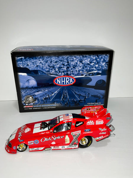 ***RARE***MIKE NEFF 2008 OLD SPICE 1:24 NHRA DIECAST FUNNY CAR - Action Racing Collectables