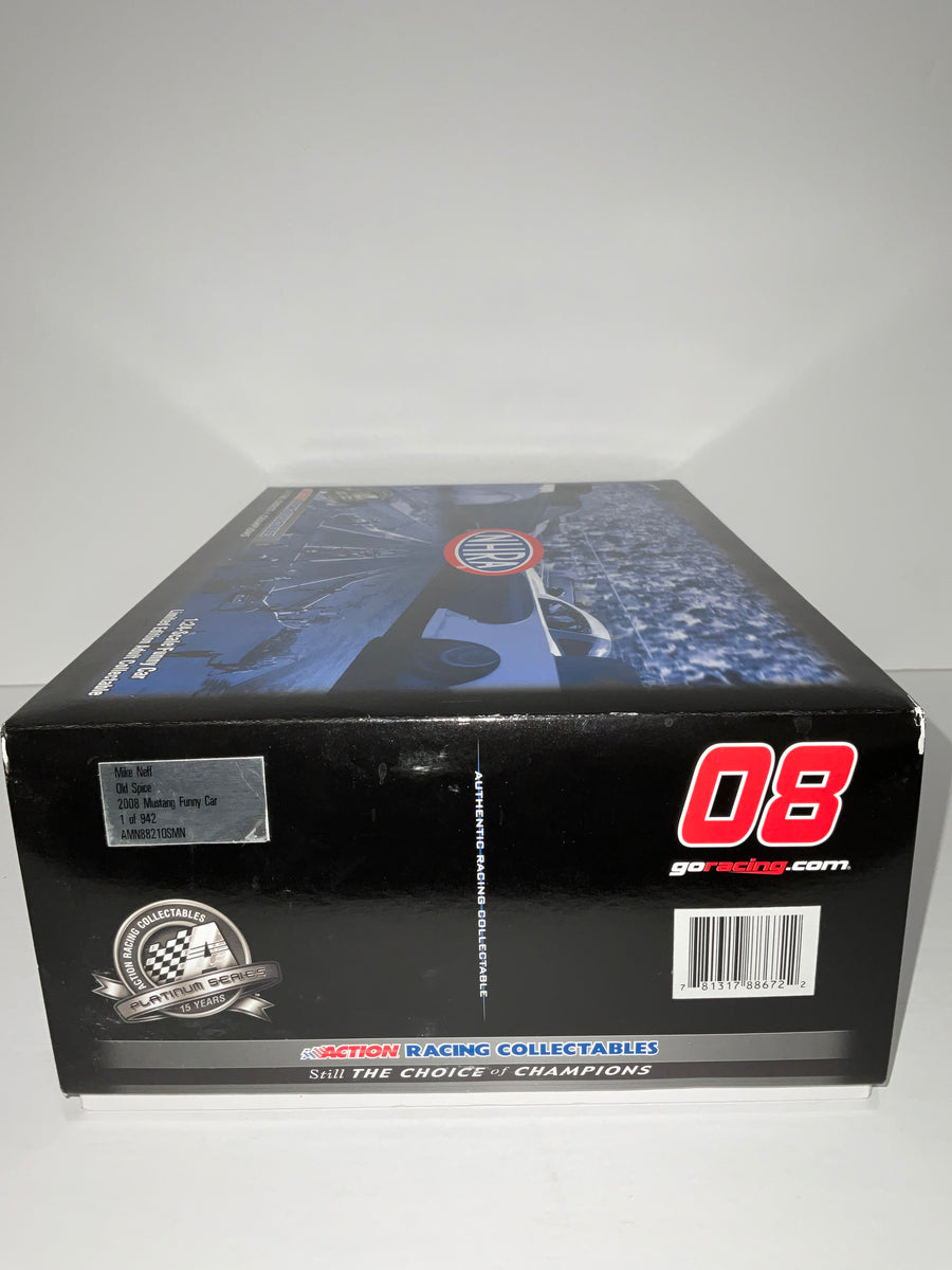 RARE***MIKE NEFF 2008 OLD SPICE 1:24 NHRA DIECAST FUNNY CAR