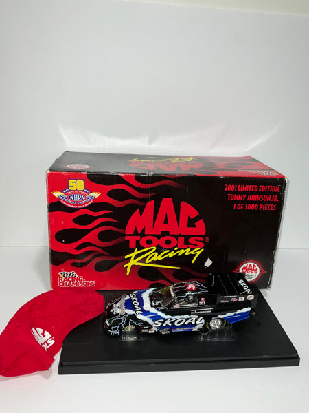 TOMMY JOHNSON JR 2001 SKOAL 1:24 NHRA DIECAST FUNNY CAR - Racing Champions