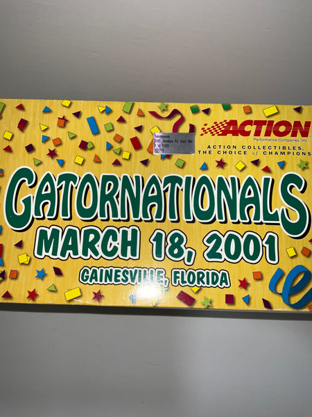 GATORNATIONALS 50th ANNIVERSARY 2001 HAYABUSA 1:9 NHRA DIECAST PRO STOCK BIKE - Action Performance