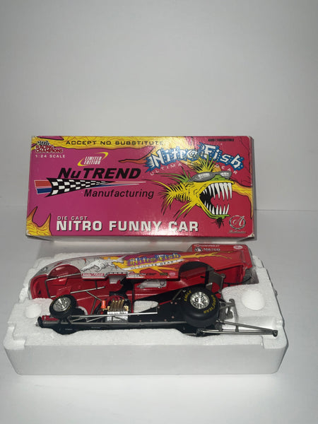 2000 NITRO FISH 1:24 NHRA DIECAST FUNNY CAR - Racing Champions Authentics