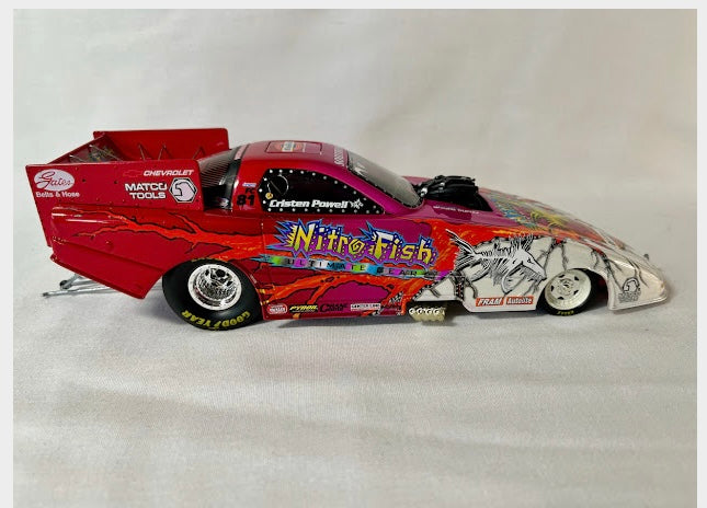 CRISTEN POWELL 2001 NITRO FISH 1:24 NHRA DIECAST FUNNY CAR