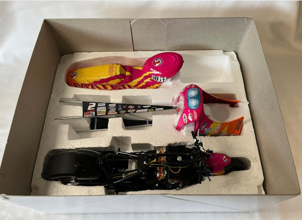 CRAIG TREBLE 2004 MATCO 25th ANNIVERSARY NITRO FISH 1:9 NHRA DIECAST PRO STOCK DRAG BIKE - Racing Champions