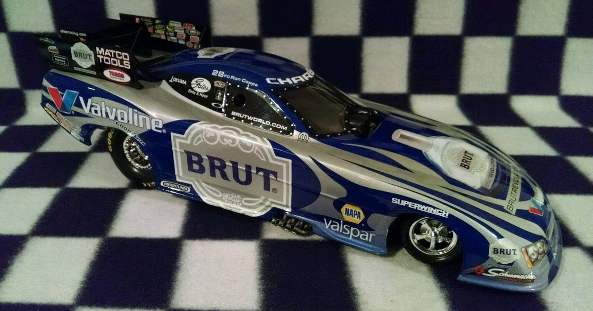 RON deals CAPPS 2006 BRUT 1/24 ACTION DIE-CAST DODGE CHARGER FUNNY CAR AUTOGRAPHED