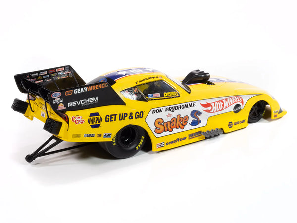 RON CAPPS 2023 NAPA HOT WHEELS SNAKE 1:24 NHRA DIECAST FUNNY CAR - Auto World