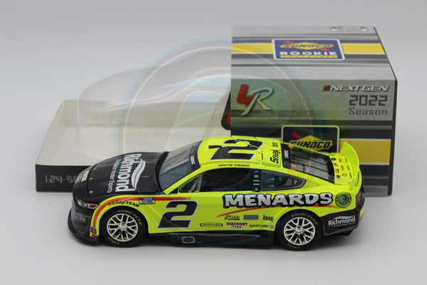 AUSTIN CINDRIC 2022 MENARDS RICHMOND 1:24 NASCAR DIECAST
