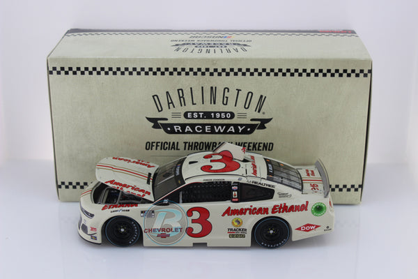 AUSTIN DILLION 2020 AMERICAN ETHANOL DARLINGTON THROWBACK 1:24 NASCAR DIECAST - Lionel Racing