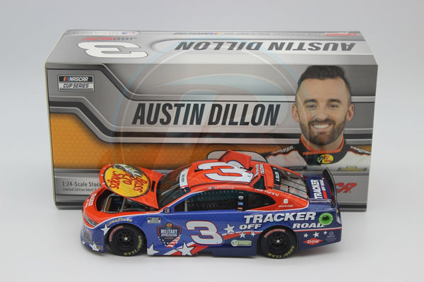 AUSTIN DILLON 2021 BASS PRO SHOPS SALUTES 1:24 NASCAR DIECAST