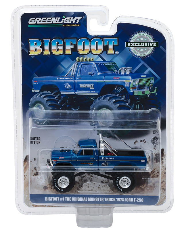 Hot Wheels Dirty BIGFOOT 1:64 Scale Toy