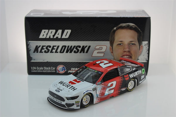BRAD KESELOWSKI 2019 WURTH 1:24 NASCAR DIECAST - Action Racing Collectables