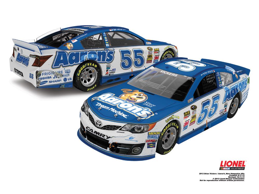 Brian vickers shop diecast cars