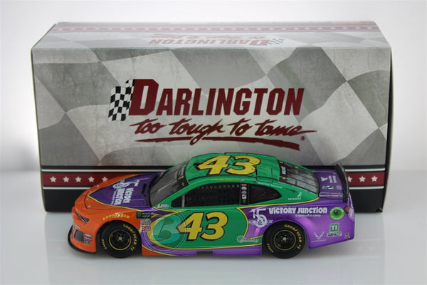 DARRELL BUBBA WALLACE JR 2019 VICTORY JUNCTION DARLINGTON THROWBACK 1:24 NASCAR DIECAST - Lionel Racing
