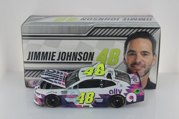 JIMMIE JOHNSON 2020 ALLY WHITE 1:24 NASCAR DIECAST - Action Racing Collectables
