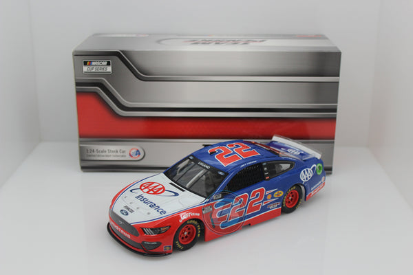 JOEY LOGANO 2021 AAA INSURANCE 1:24 NASCAR DIECAST - Lionel Racing