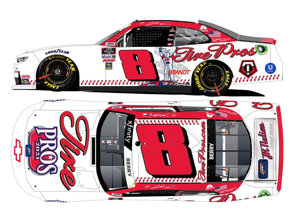JOSH BERRY 2021 TIRE PROS DARLINGTON THROWBACK 1:24 NASCAR DIECAST - Lionel Racing