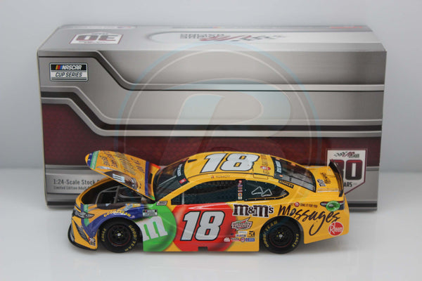 KYLE BUSCH 2021 M & M'S MESSAGE "COMPETITIVE" 1:24 NASCAR DIECAST