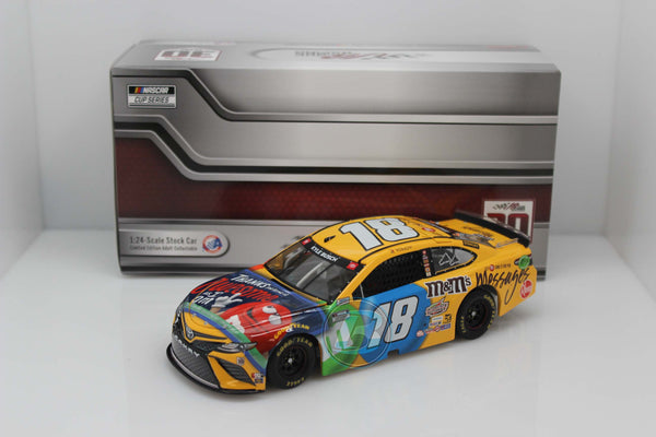 KYLE BUSCH 2021 M & M MESSAGE "AWESOME" 1:24 NASCAR DIECAST
