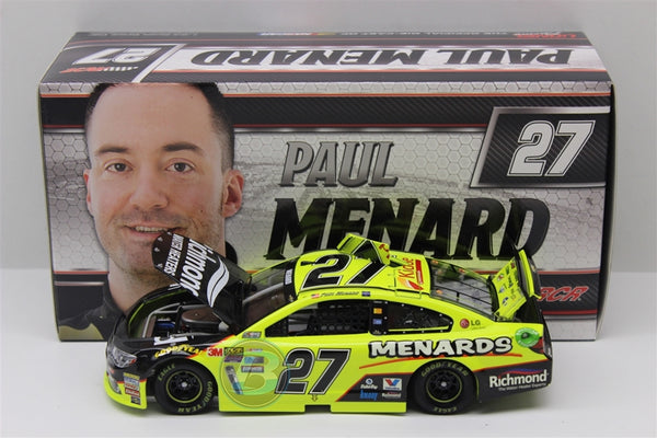 PAUL MENARDS 2017 MENARDS 1:24 NASCAR DIECAST - Action Racing Collectibles