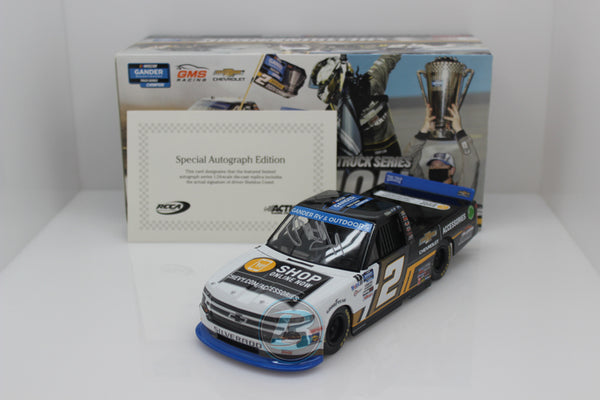 SHELDON CREED 2020 CHEVY ACCESSORIES AUTOGRAPHED GOTS CHAMPION 1:24 NASCAR TRUCK DIECAST