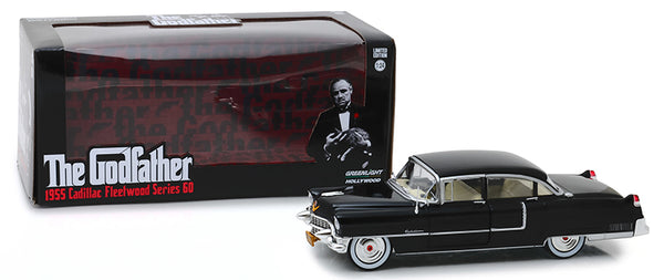 THE GODFATHER 1955 CADILLAC FLEETWOOD SERIES 60 1:24 DIECAST - GREENLIGHT TOYS