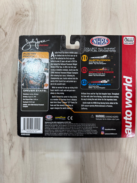 2019 AUSTIN PROCK MONTANA BRAND 1:64 NHRA DIECAST DRAGSTER - Auto World