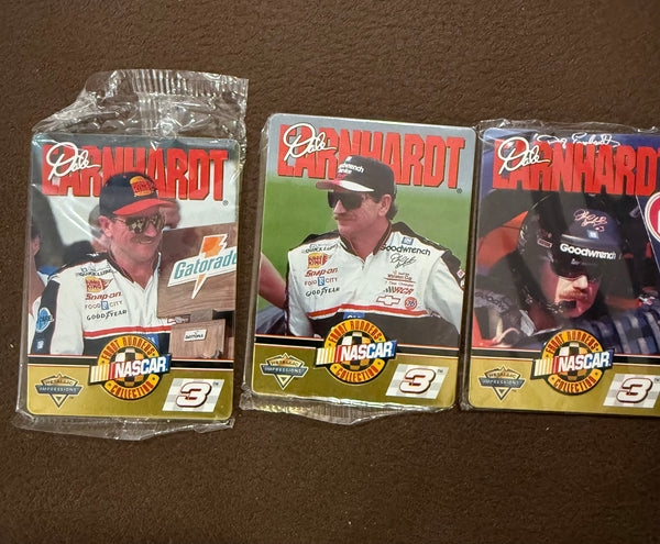 DALE EARNHARDT Metallic Impressions Front Runners 5 Metal Collectors Cards