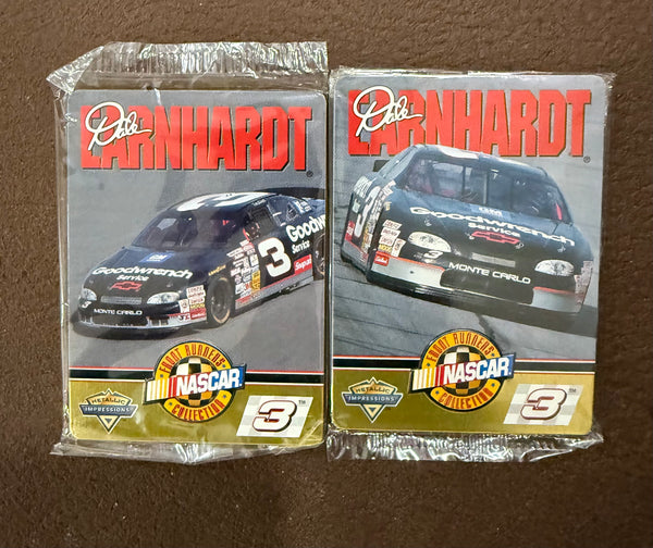 DALE EARNHARDT Metallic Impressions Front Runners 5 Metal Collectors Cards