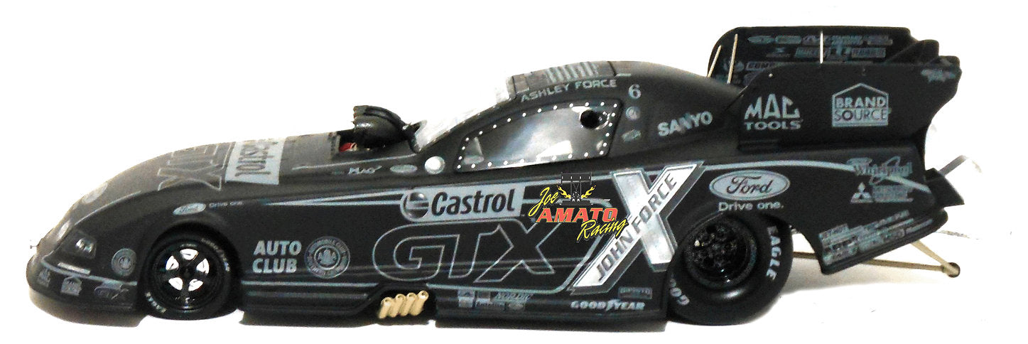 ASHLEY FORCE 2009 CASTROL GTX BLACK LABEL 1:24 FUNNY CAR NHRA DIECAST
