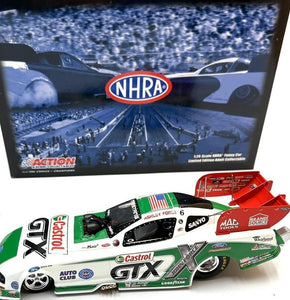 ASHLEY FORCE 2009 CASTROL GTX 1:24 FUNNY CAR NHRA DIECAST
