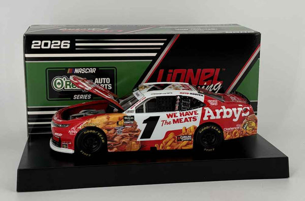 CARSON KVAPIL 2026 Arby's 1:24 NASCAR DIECAST