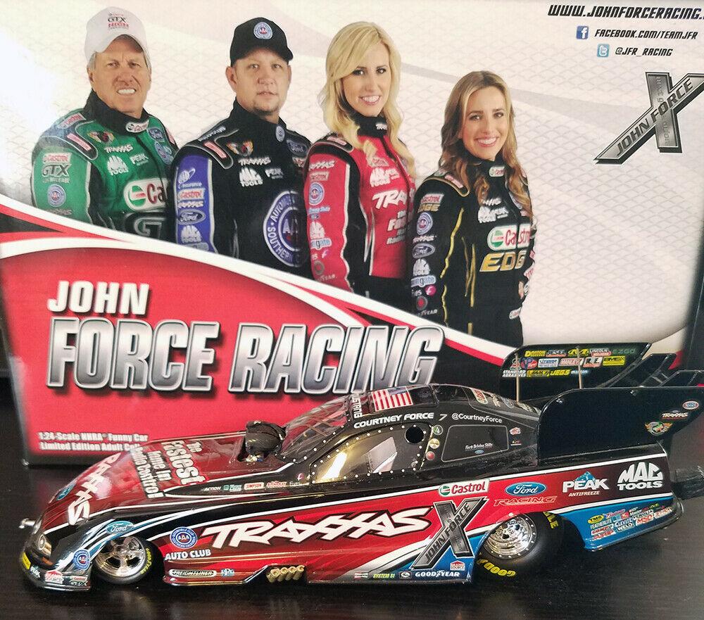 COURTNEY FORCE 2014 TRAXXAS 1:24 FUNNY CAR NHRA DIECAST