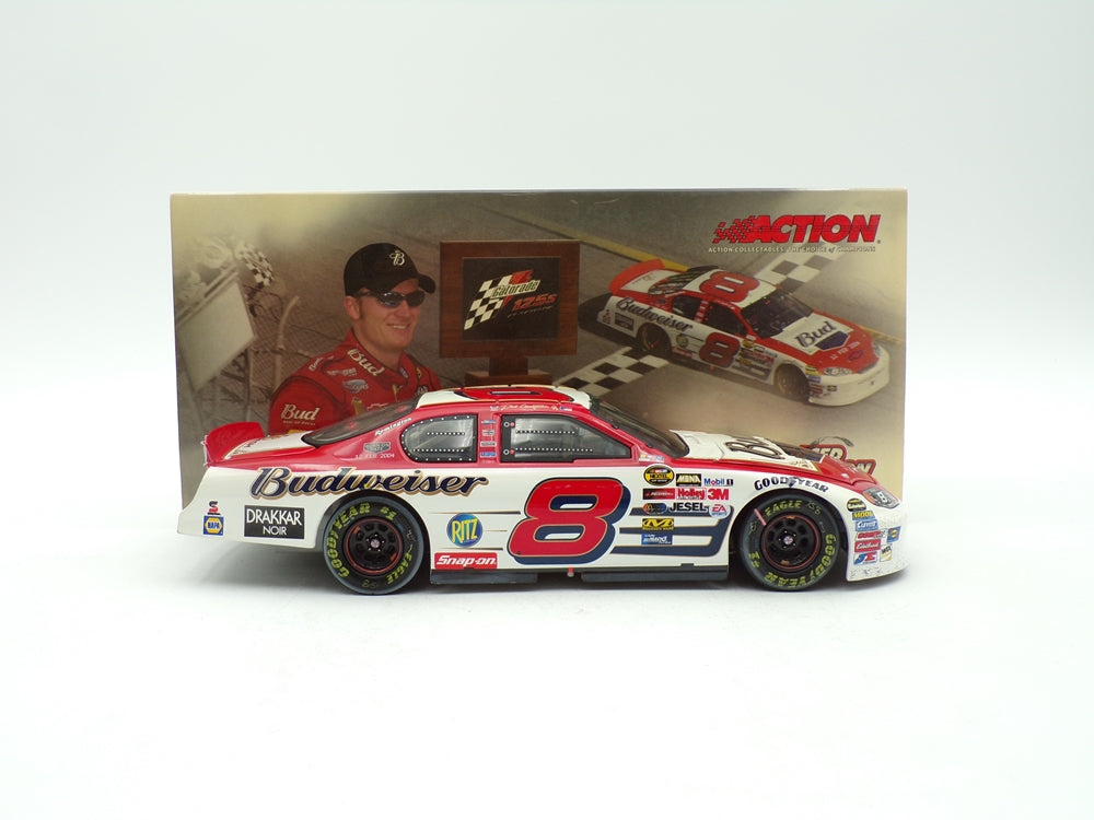 DALE EARNHARDT JR 2004 BUDWEISER BORN TO DATE TWIN 125 WIN RACED