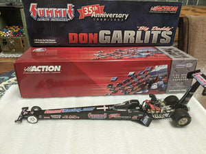 DON "BIG DADDY" GARLITS 2003 35th ANNIVERSARY SUMMIT RACING 1:24 DRAGSTER NHRA DIECAST