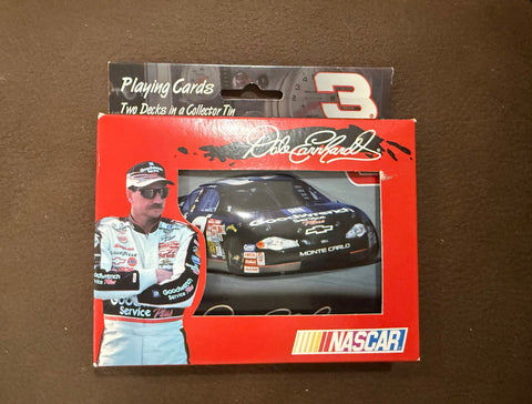 DALE EARNHARDT SR PLAYING CARDS IN COLLECTORS TIN - Playing Card Company