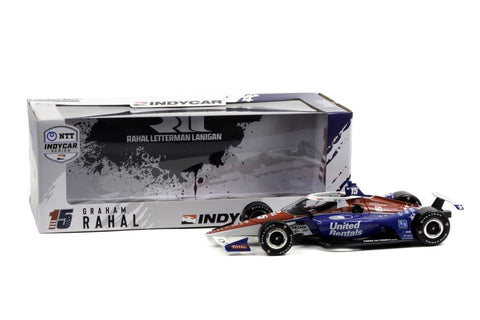 2021 GRAHAM/RAHAL/LETTERMAN 2021 UNITED RENTALS 1:18 INDY CAR DIECAST - Greenlight