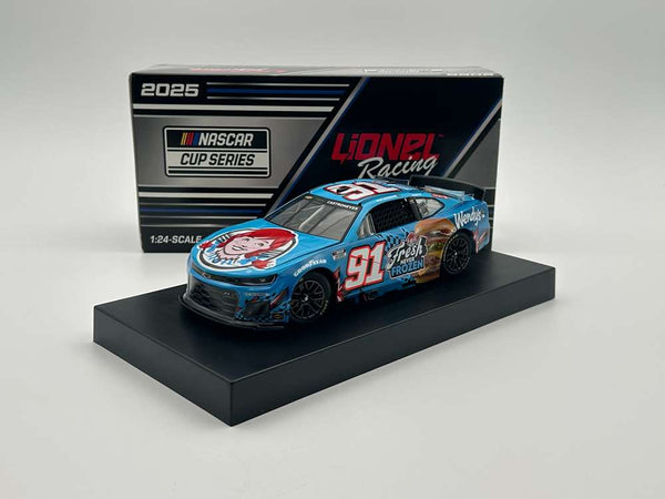 HELIO CASTRONEVES 2025 WENDY'S 1:24 NASCAR DIECAST - Action Racing Collectables