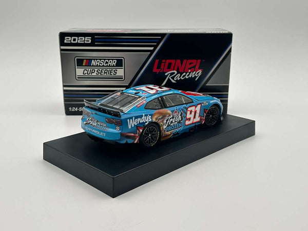 HELIO CASTRONEVES 2025 WENDY'S 1:24 NASCAR DIECAST - Action Racing Collectables