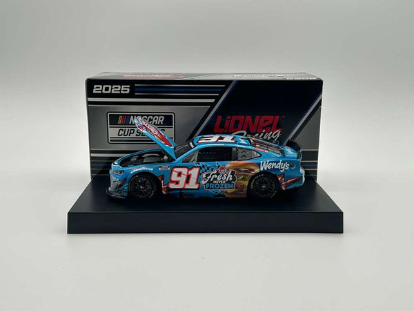 HELIO CASTRONEVES 2025 WENDY'S 1:24 NASCAR DIECAST - Action Racing Collectables